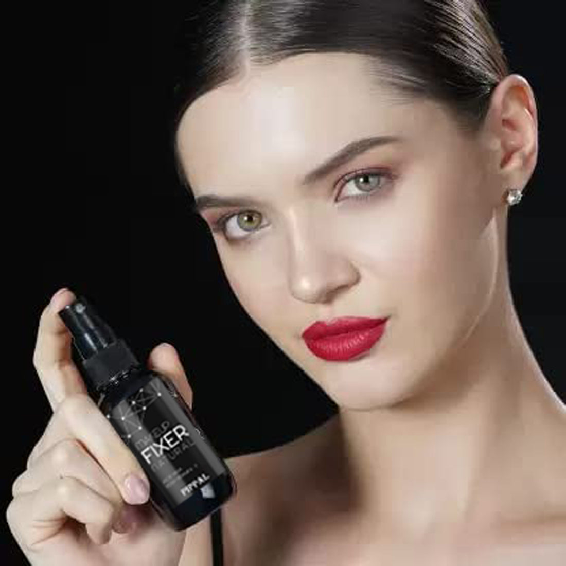 Pippal Beauty Makeup Fixer Natural Dewy Finish with Vitamin E And Aloe Vera Long-Lasting Hydrating & Refreshing Setting Spray 80ml (Pack of 1) with Fit Skin Mascara
